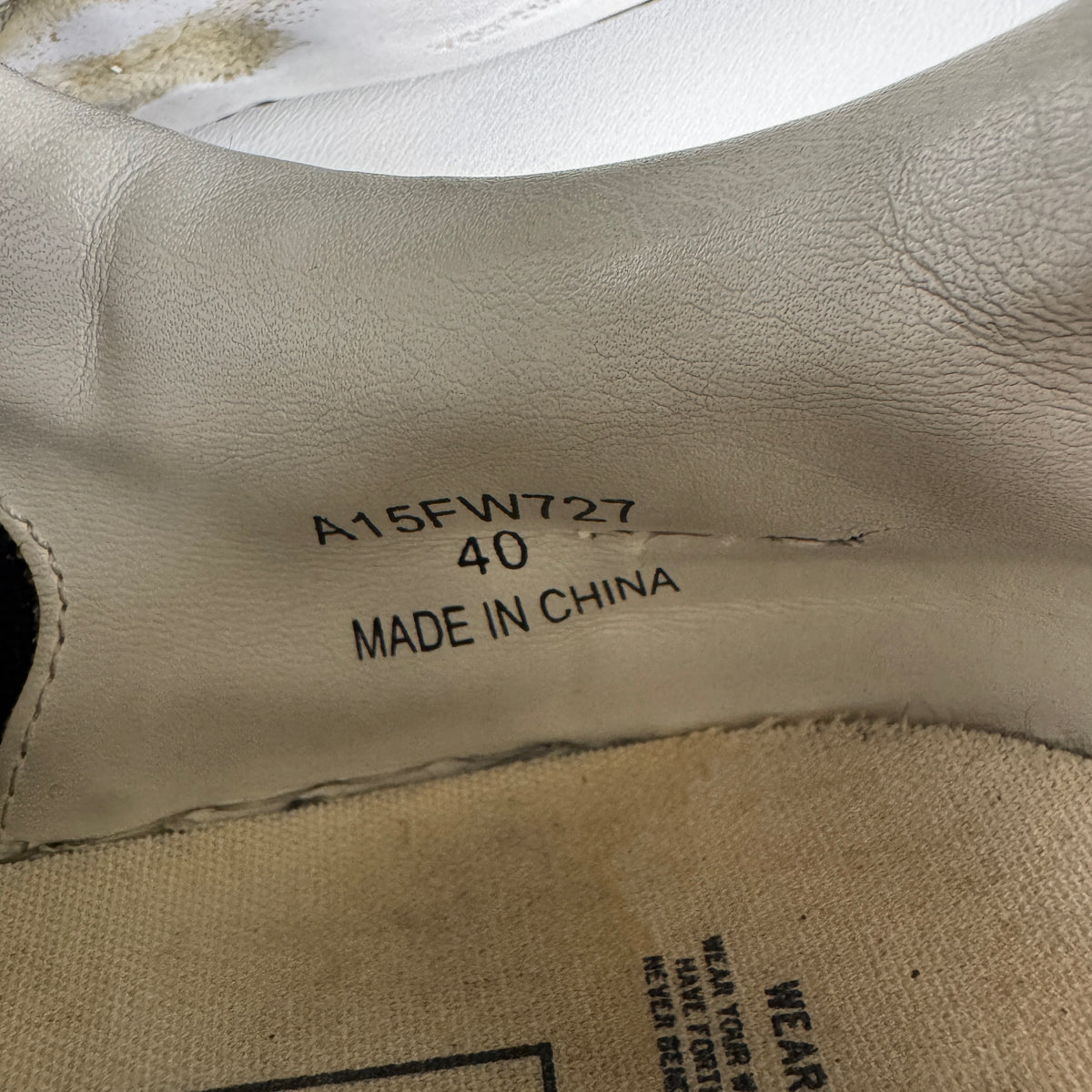 Maison Mihara Yasuhiro Black Blakey Patent (EU 40)