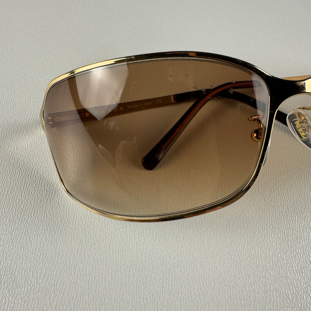 Prada 5AK-6S1 Gold Frame Sunglasses