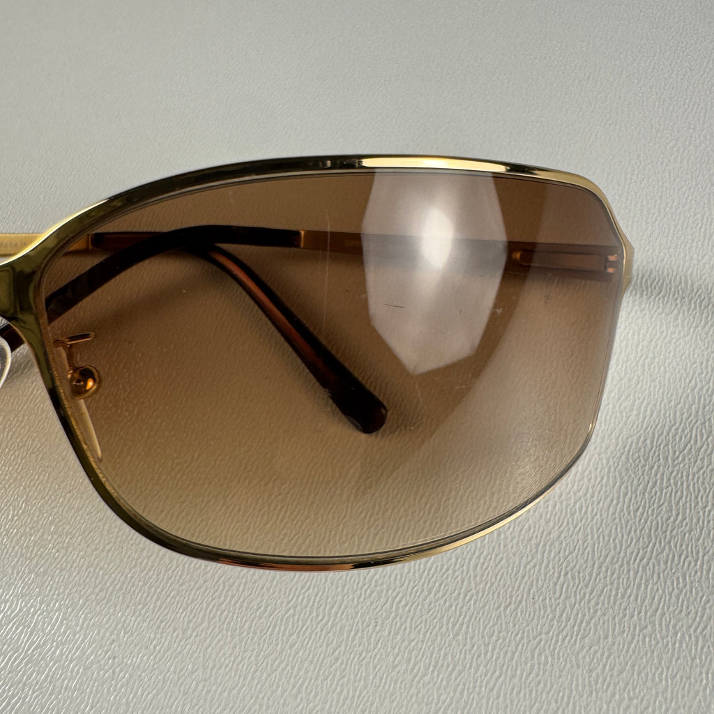 Prada 5AK-6S1 Gold Frame Sunglasses