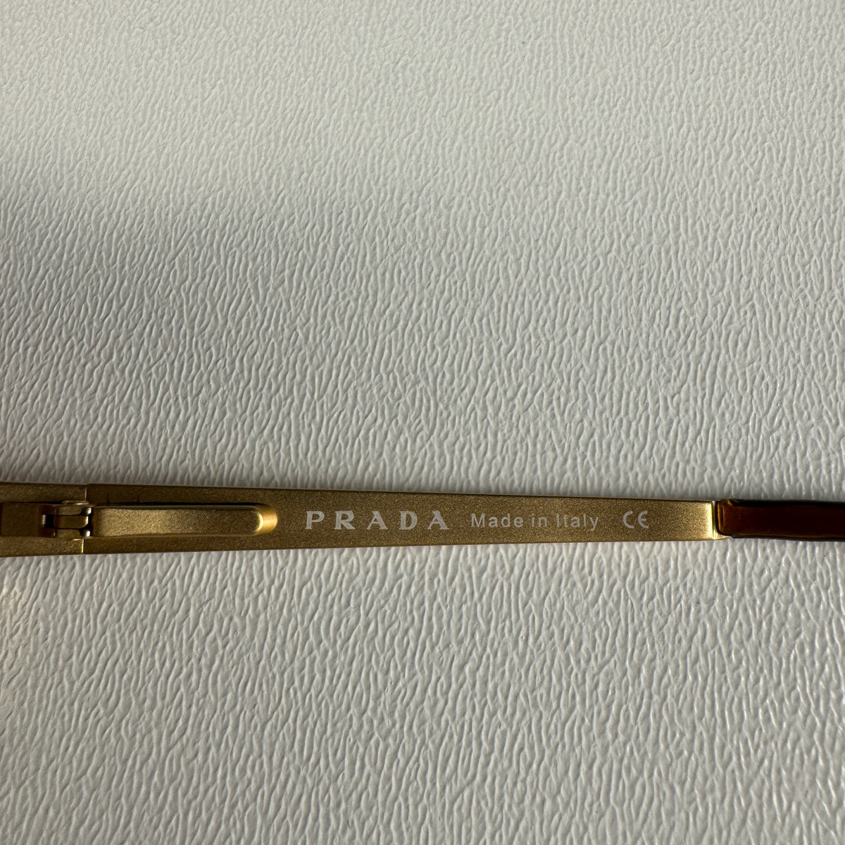 Prada 5AK-6S1 Gold Frame Sunglasses