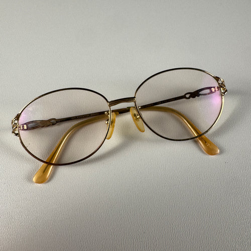 Balenciaga BS-2053 Gold Frame Glasses