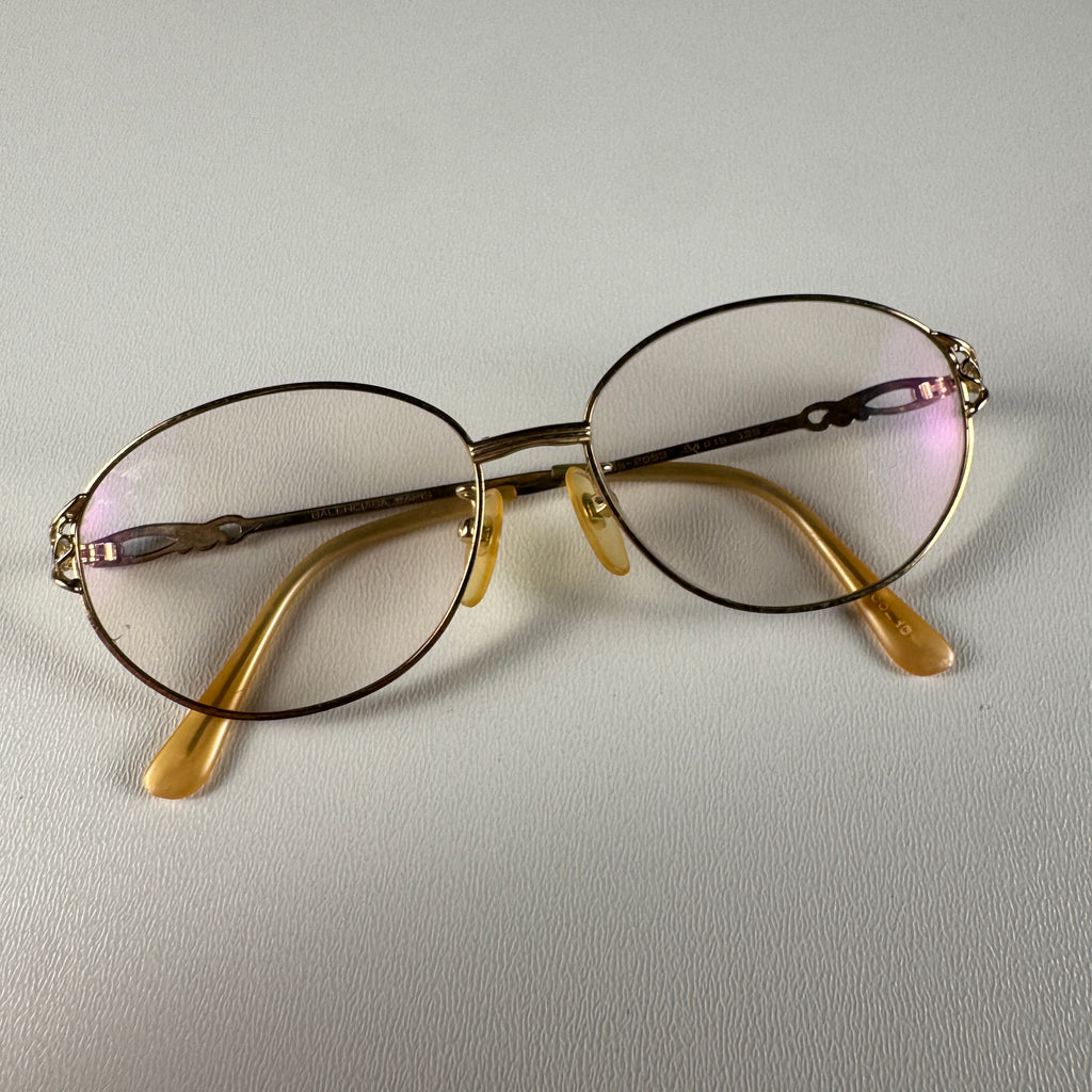 Balenciaga BS-2053 Gold Frame Glasses