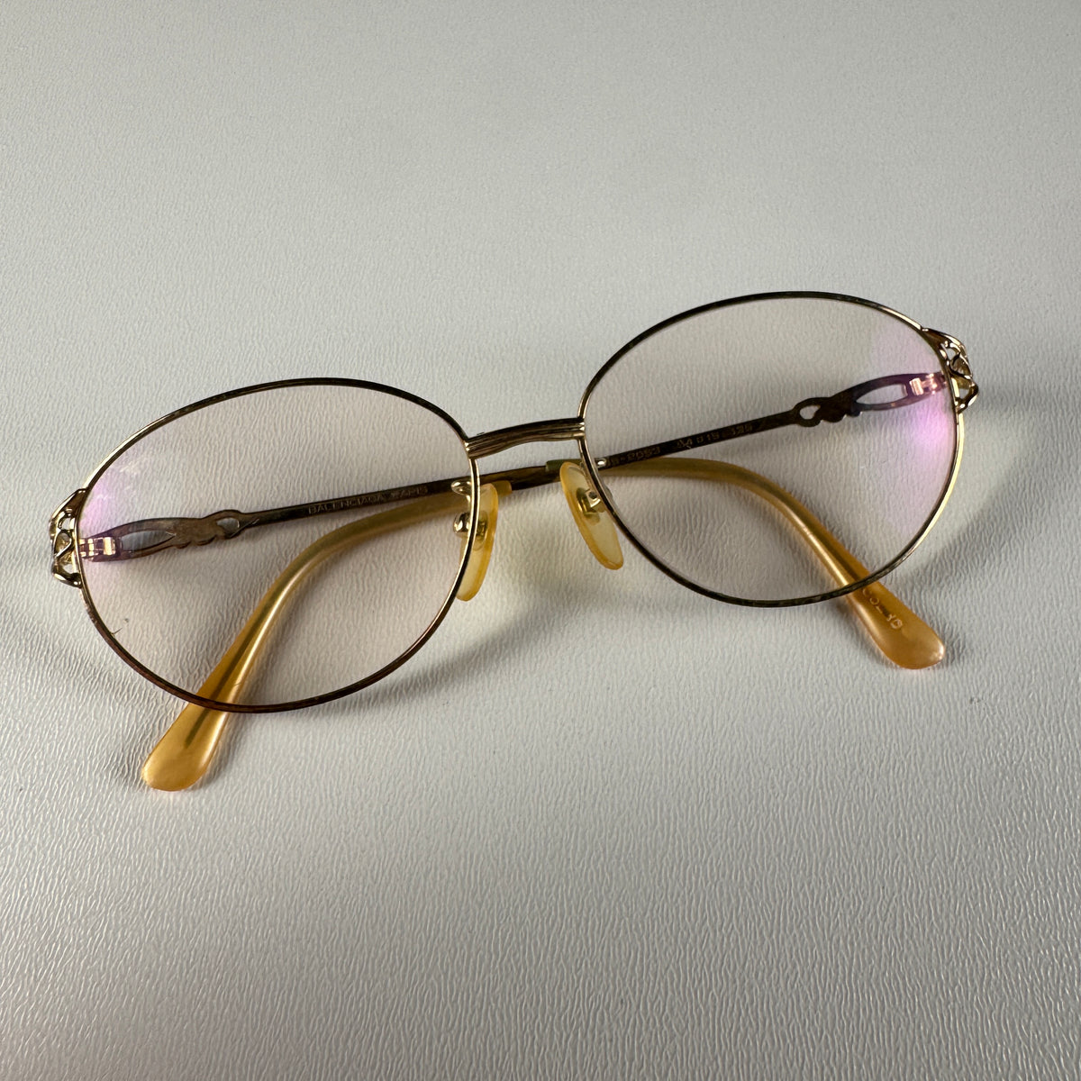 Balenciaga BS-2053 Gold Frame Glasses
