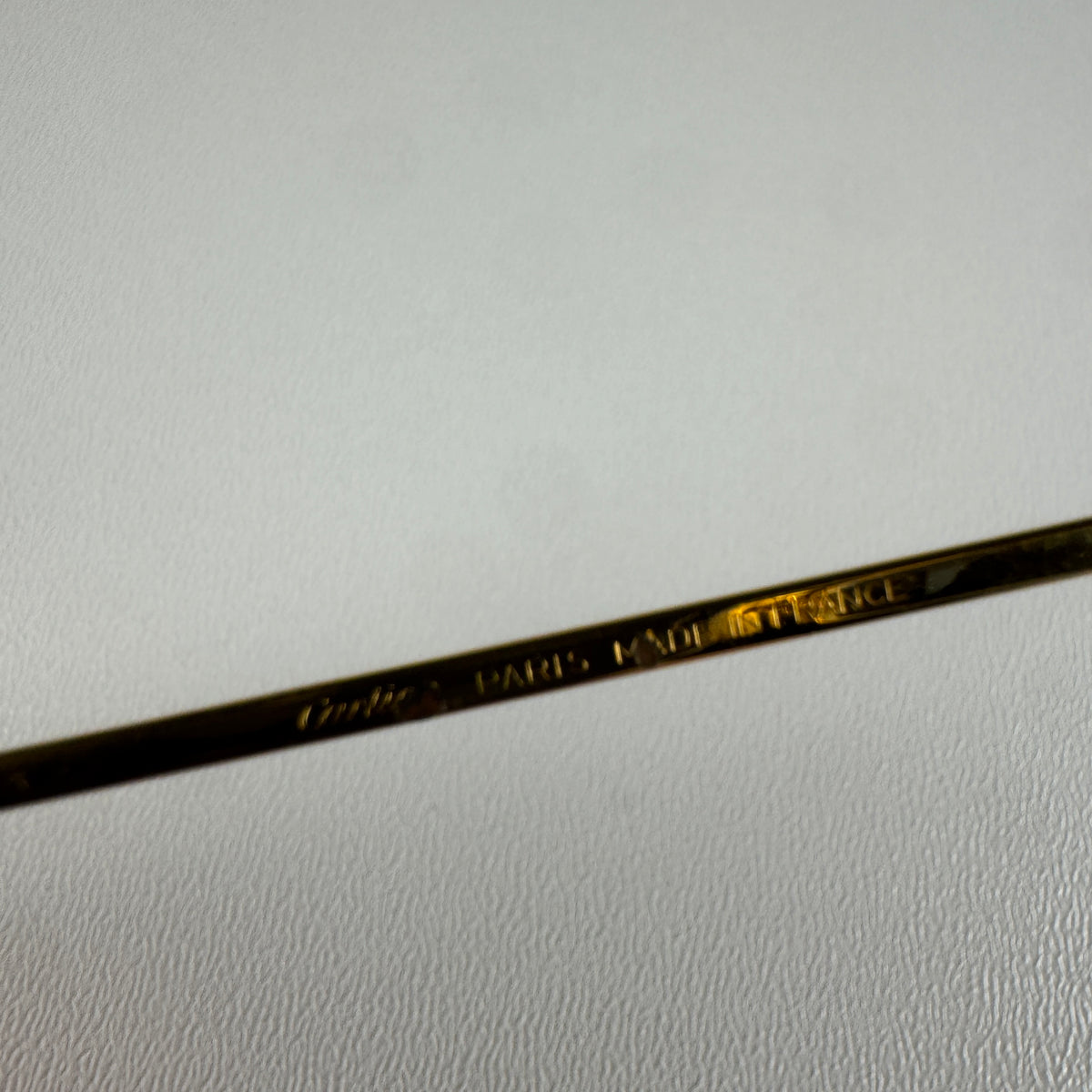 Cartier Vendome Trinity Gold Glasses
