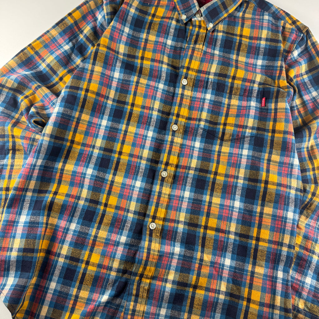 Supreme 2014 Lightweight Flannel L/S Shirt (M)