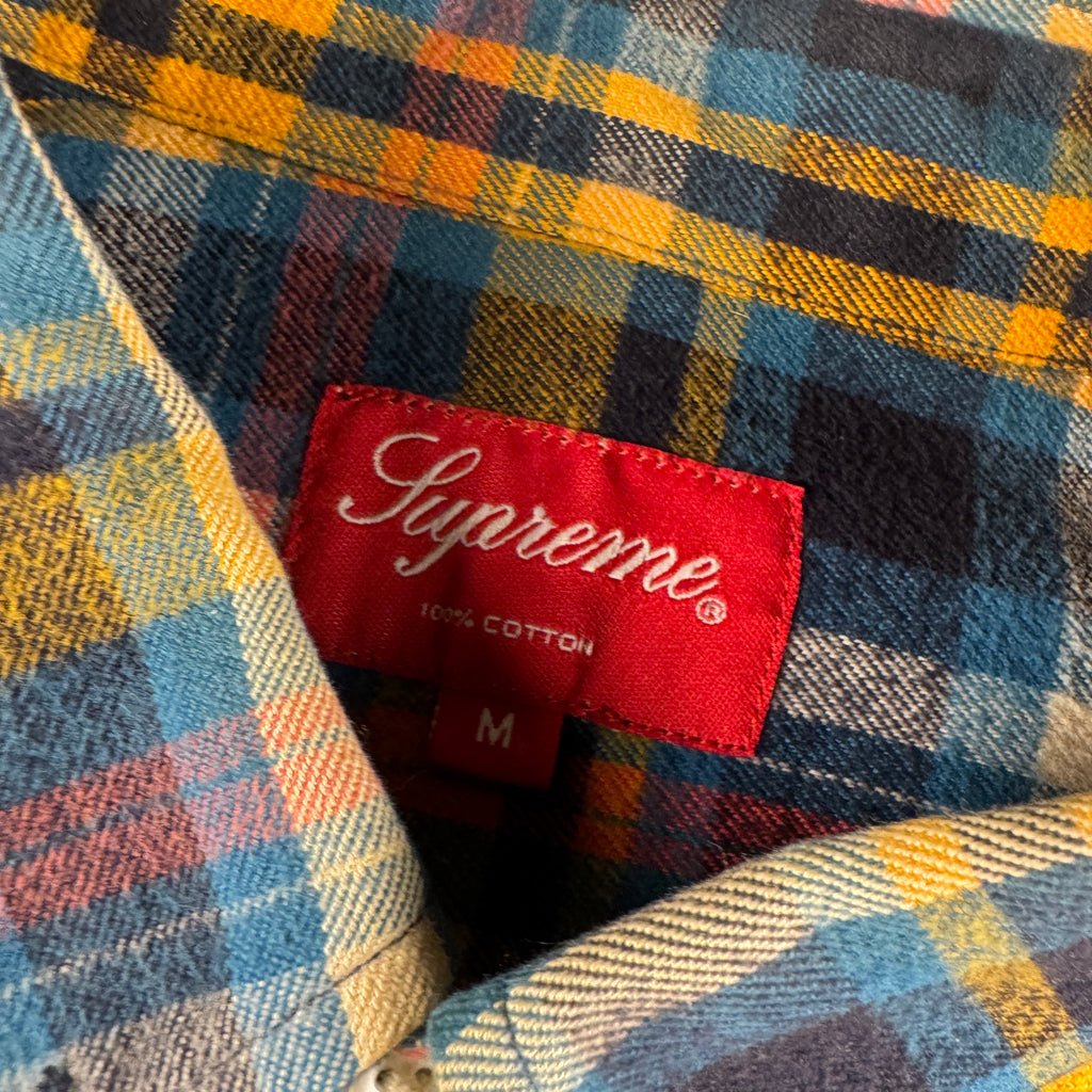 Supreme 2014 Lightweight Flannel L/S Shirt (M)