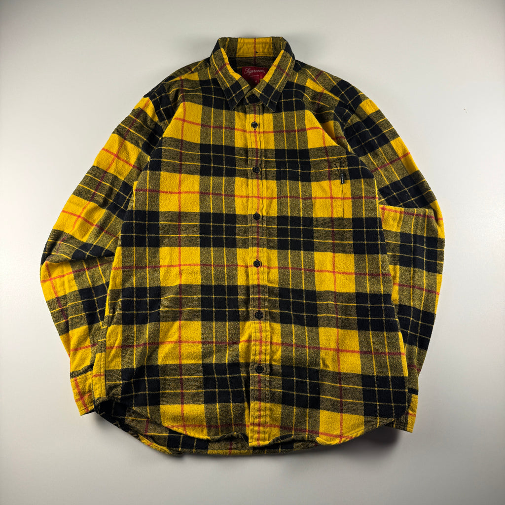 Supreme 2013 Tartan Flannel L/S Shirt (M)