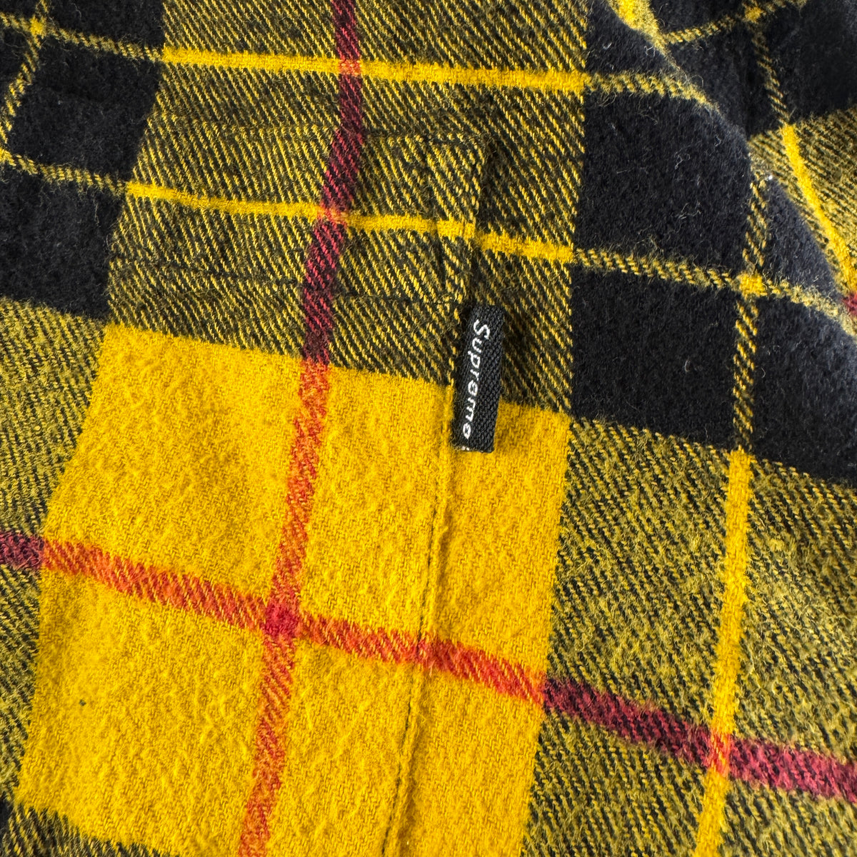 Supreme 2013 Tartan Flannel L/S Shirt (M)