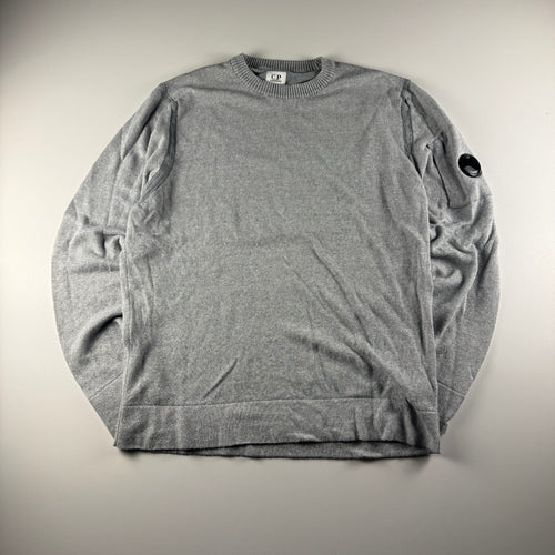 C.P. Company Grey Knit Sweater (48 / M)