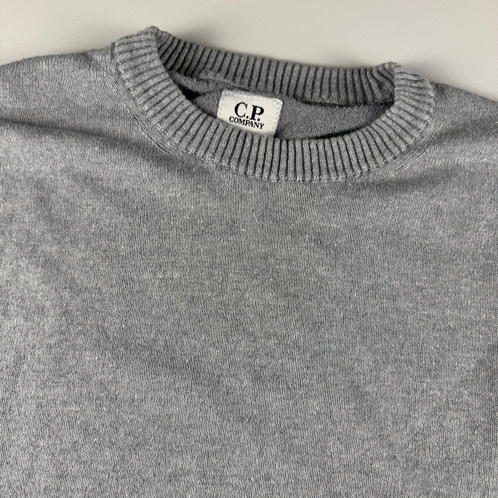 C.P. Company Grey Knit Sweater (48 / M)