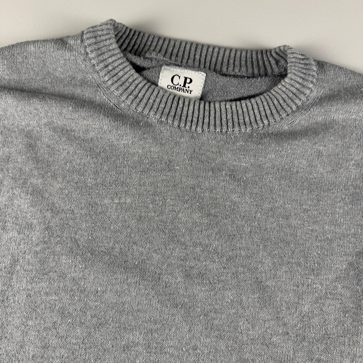 C.P. Company Grey Knit Sweater (48 / M)