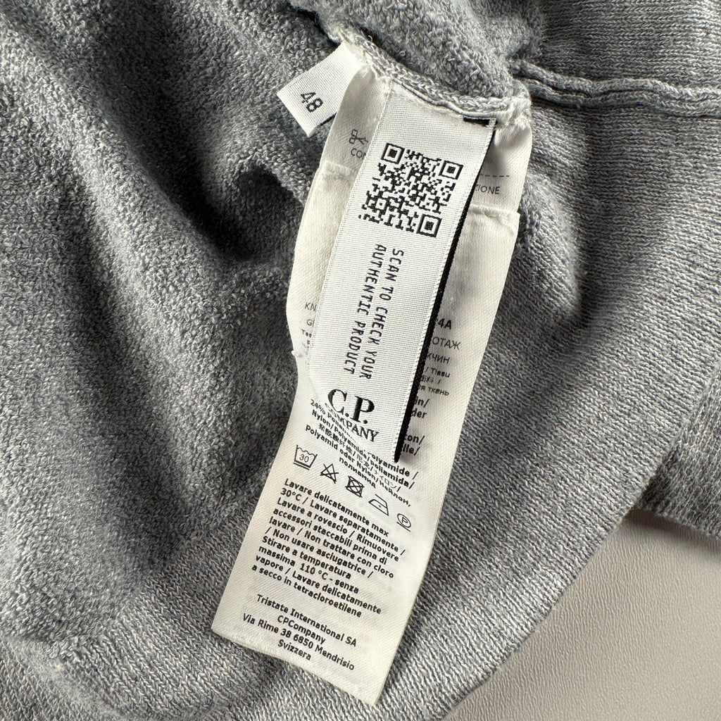 C.P. Company Grey Knit Sweater (48 / M)