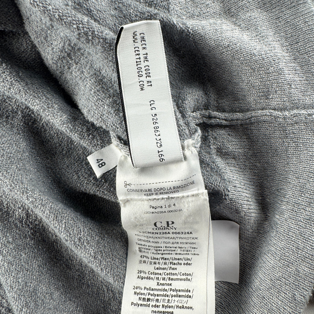 C.P. Company Grey Knit Sweater (48 / M)