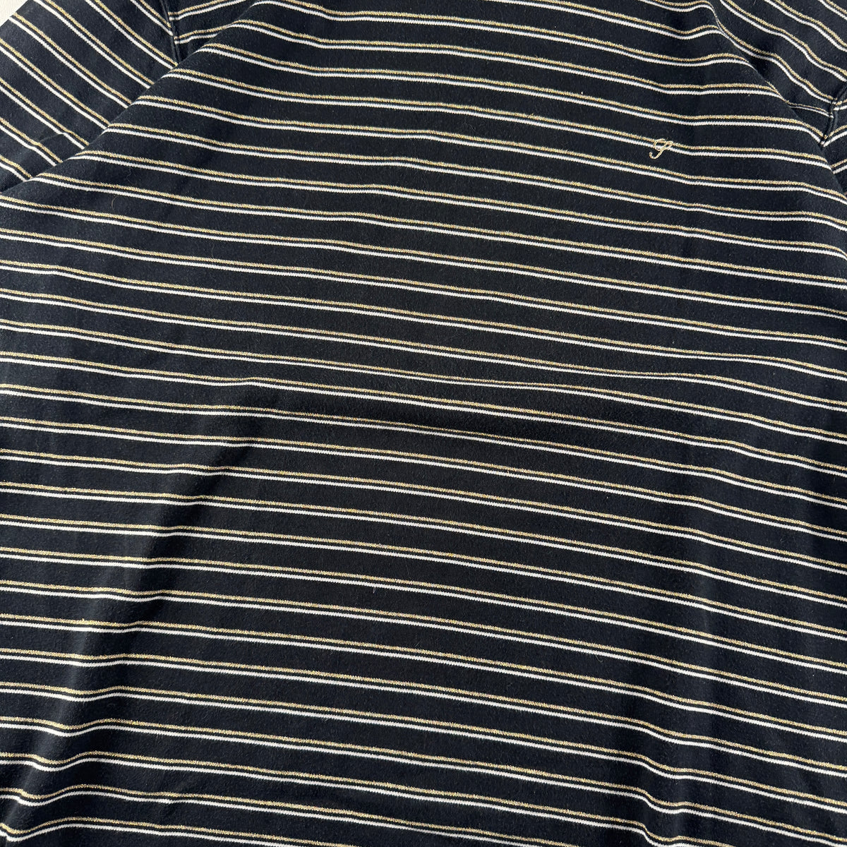 Supreme Trutleneck Golden Striped L/S Tee (M)