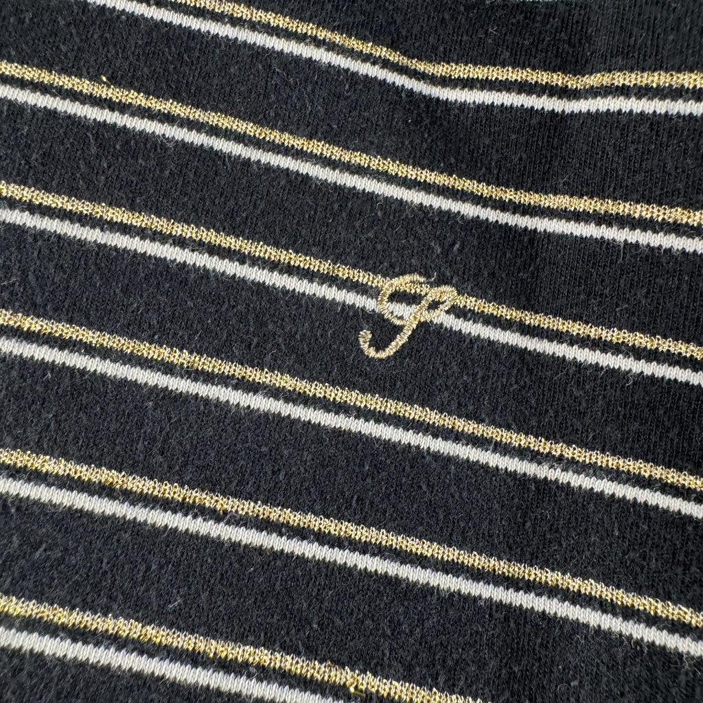 Supreme Trutleneck Golden Striped L/S Tee (M)