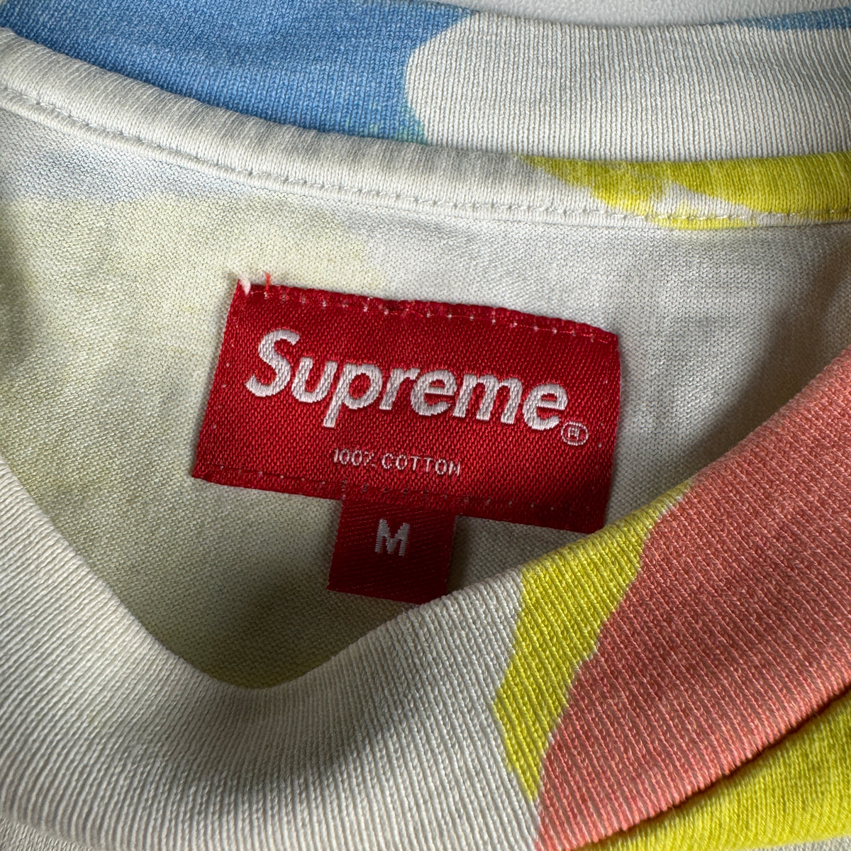 Supreme Painted Logo S/S Top Tee (M)
