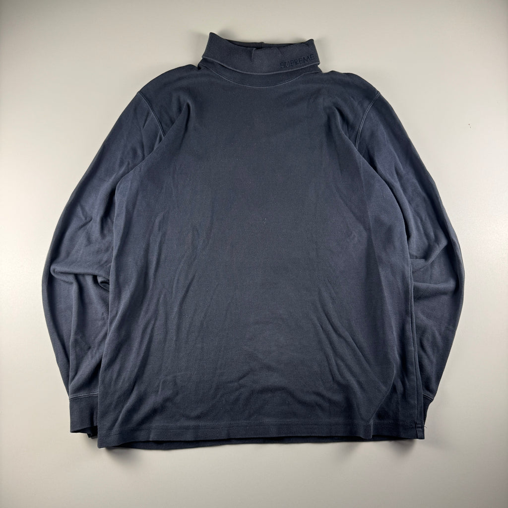 Supreme Solid Turtleneck L/S Tee (M)