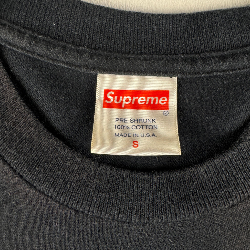 Supreme x Nan Goldin Misty and Jimmy Paulette Black Tee (S)