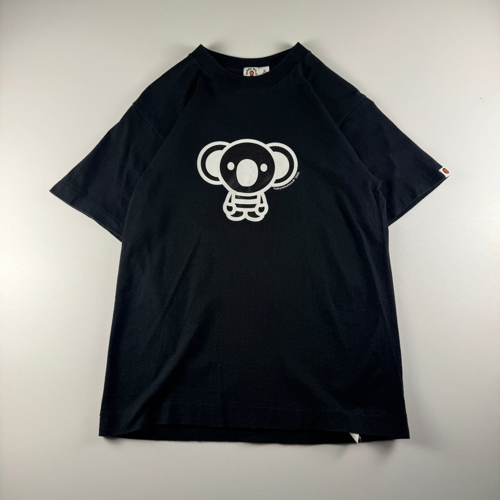 BAPE Baby Milo 2003 Koala Black Tee (S)