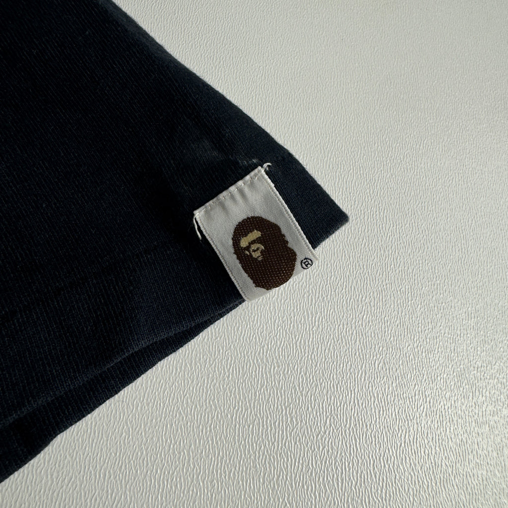 BAPE Baby Milo Characters Black Tee (XL)