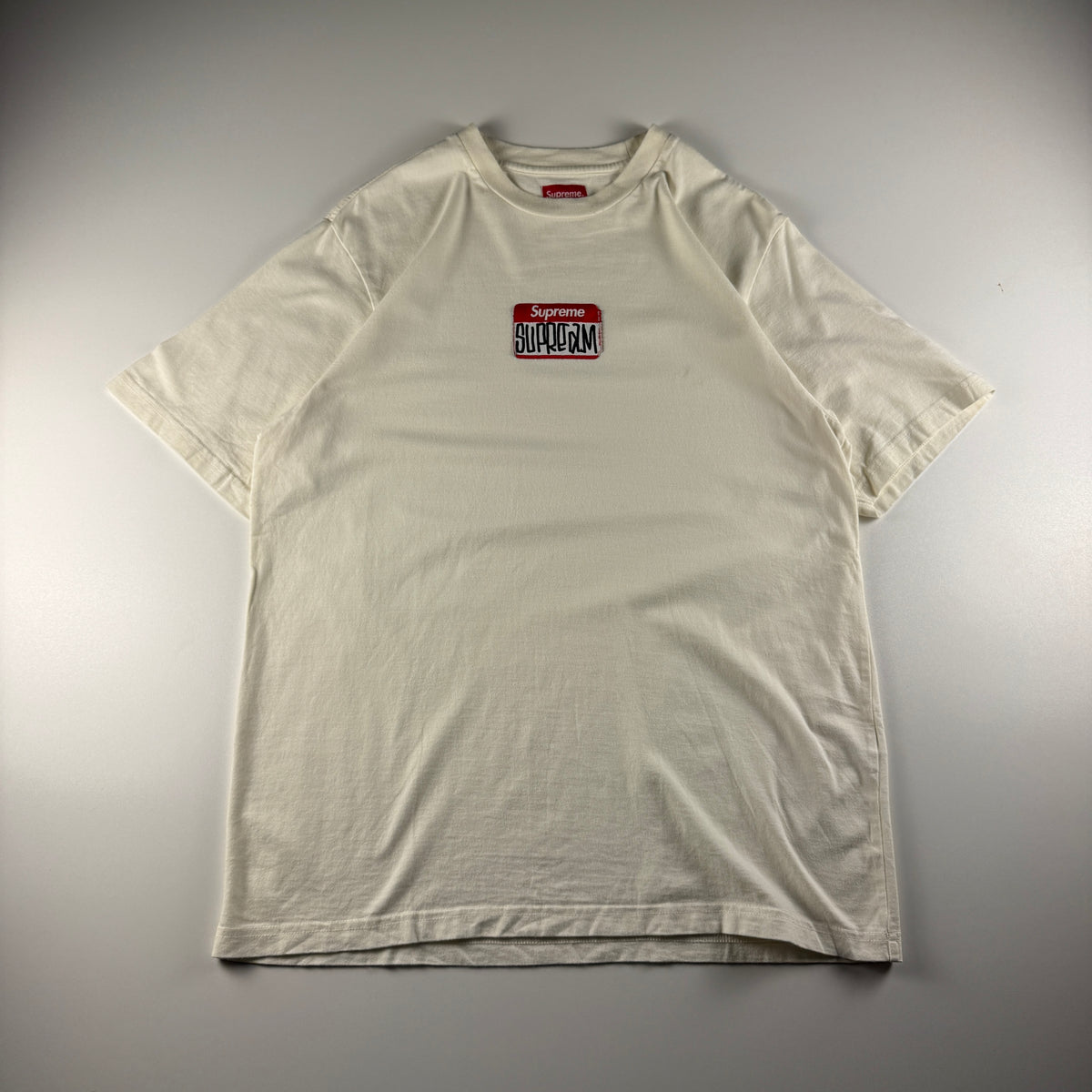 Supreme x Gonz Nametag White Tee (M)