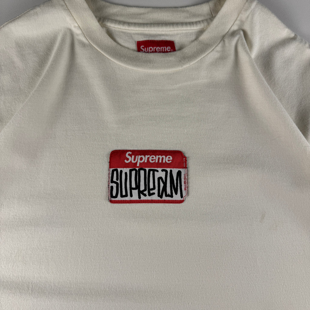Supreme x Gonz Nametag White Tee (M)