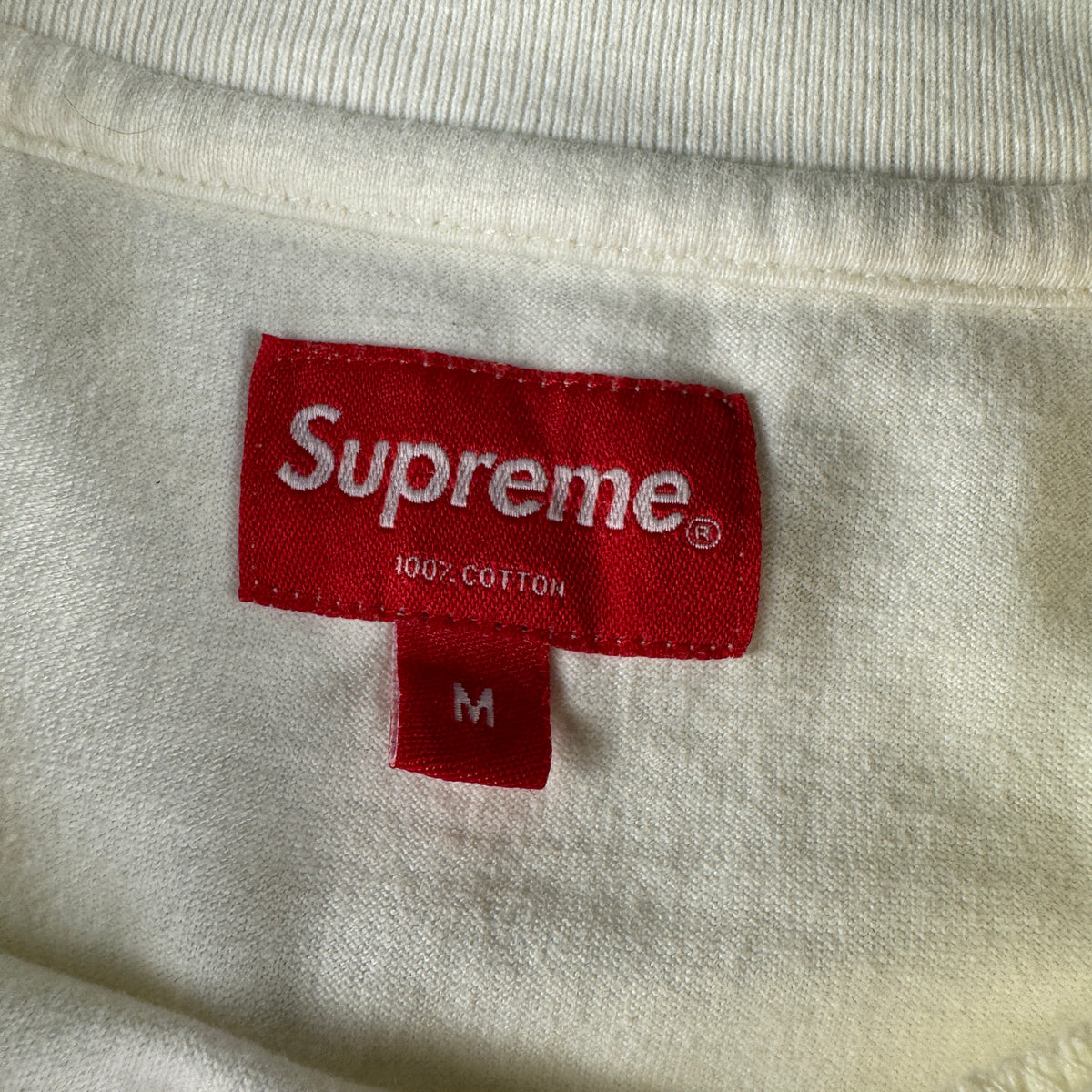 Supreme x Gonz Nametag White Tee (M)
