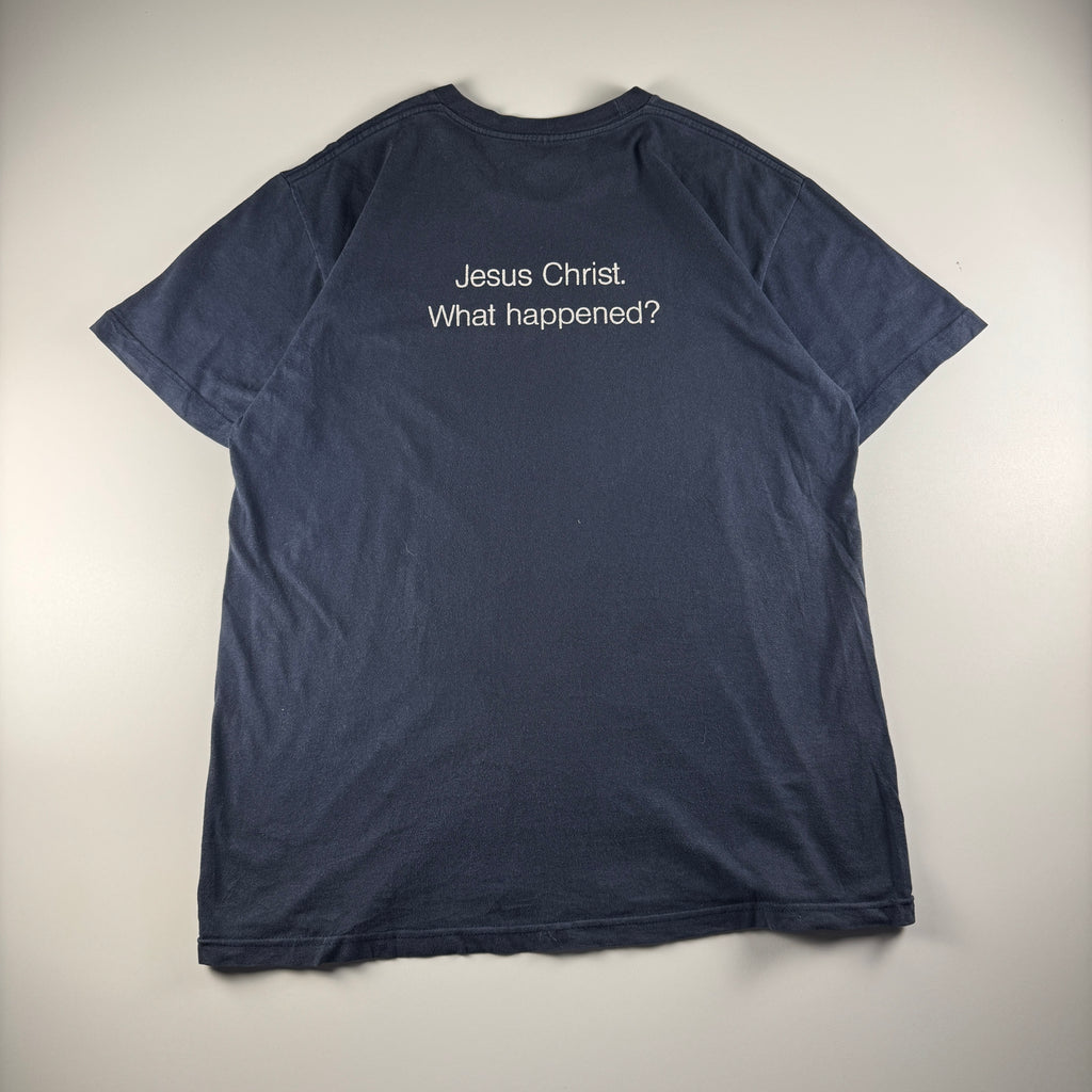 Supreme x Larry Clark Kids "40oz" Navy Blue Tee (XL)