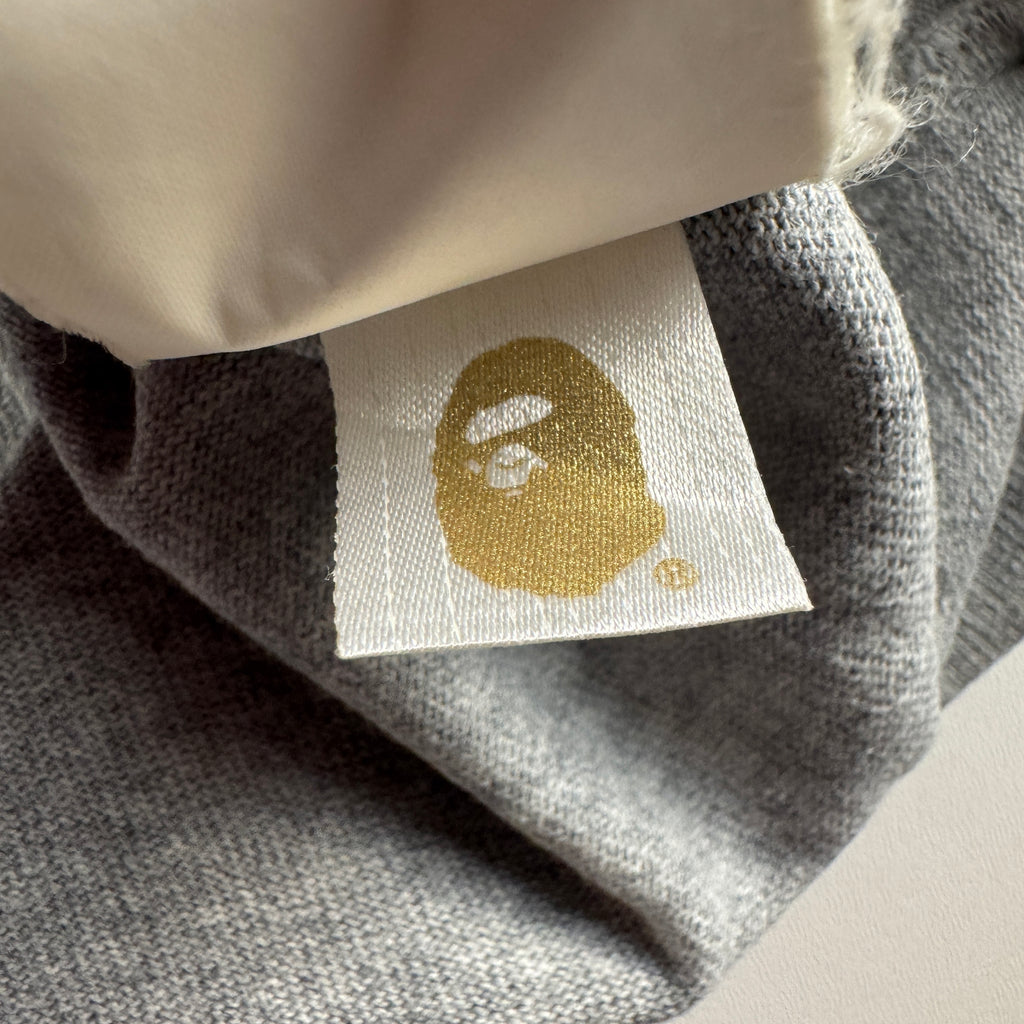 BAPE College Grey Tee (M)