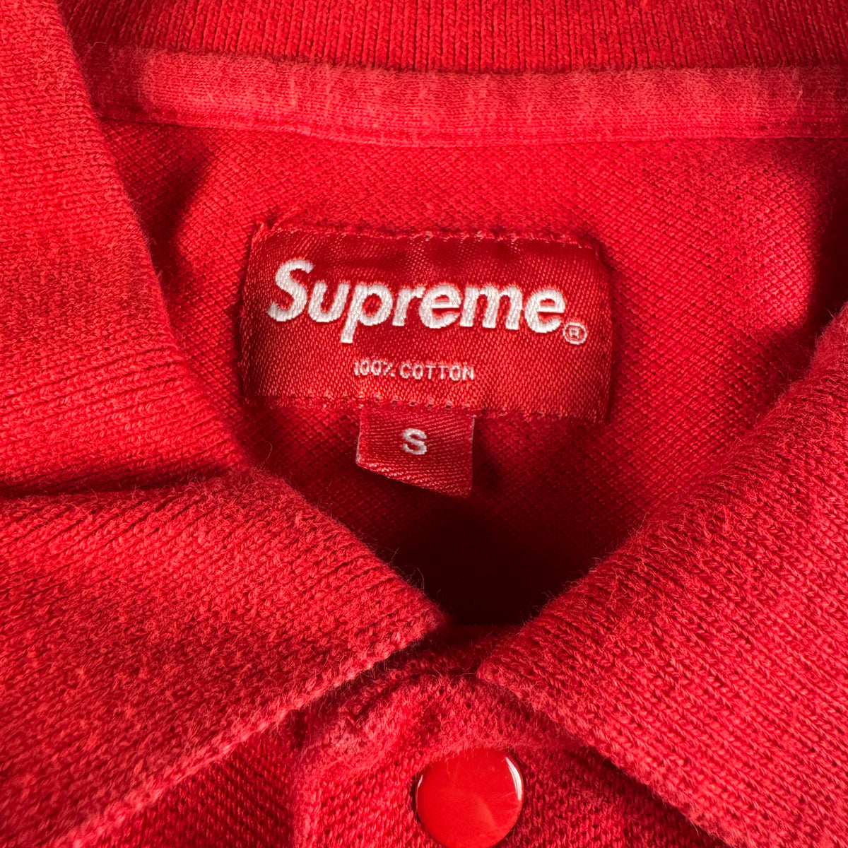 Supreme Arc Corner Red and Yellow Long Sleeve (S)