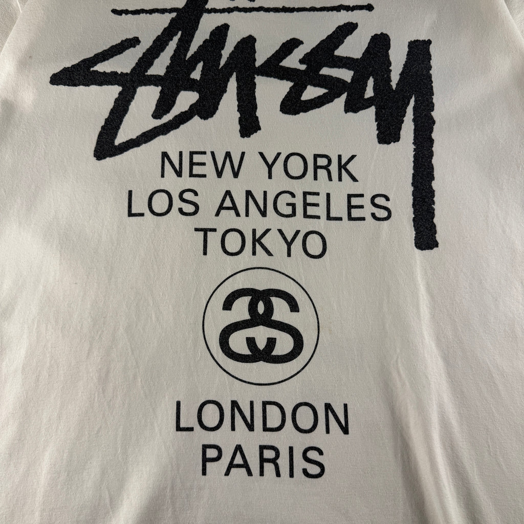 Stussy World White Tee (L)