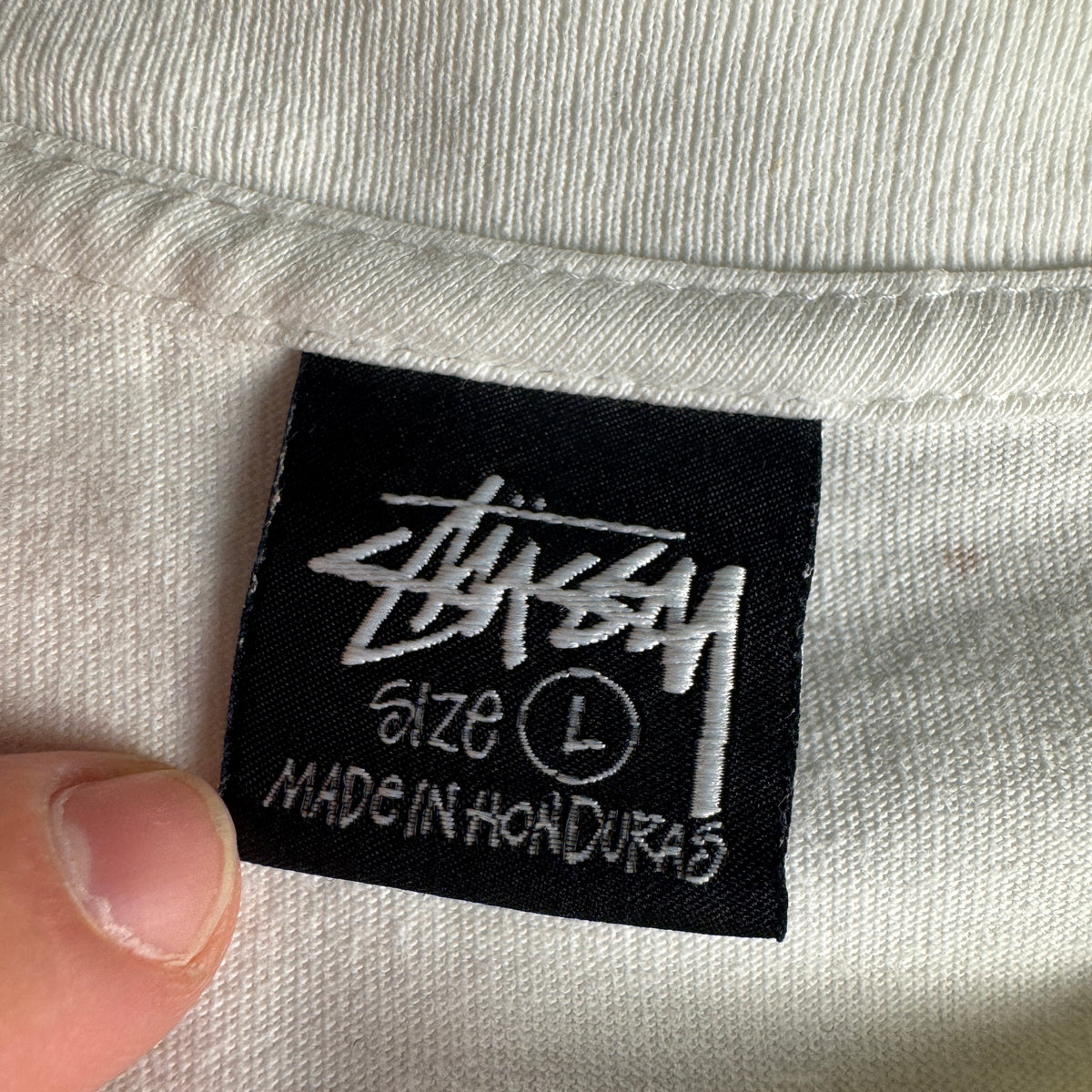 Stussy World White Tee (L)