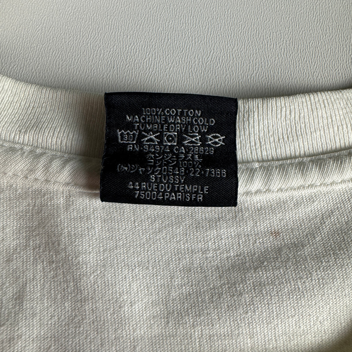 Stussy World White Tee (L)