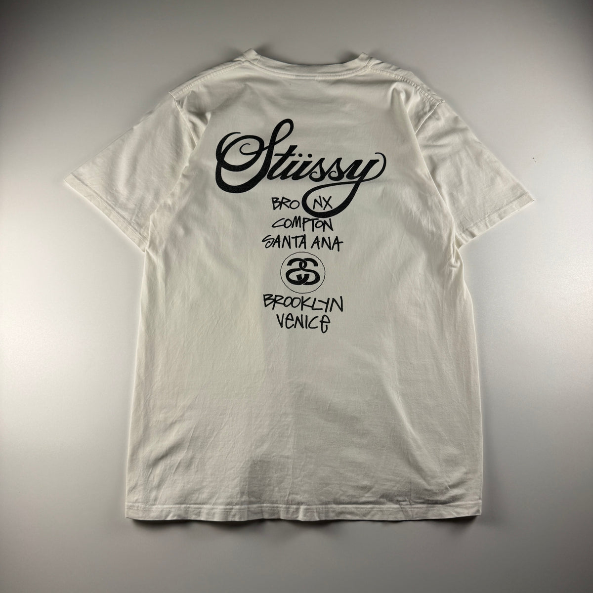 Stussy World White Tee (L)