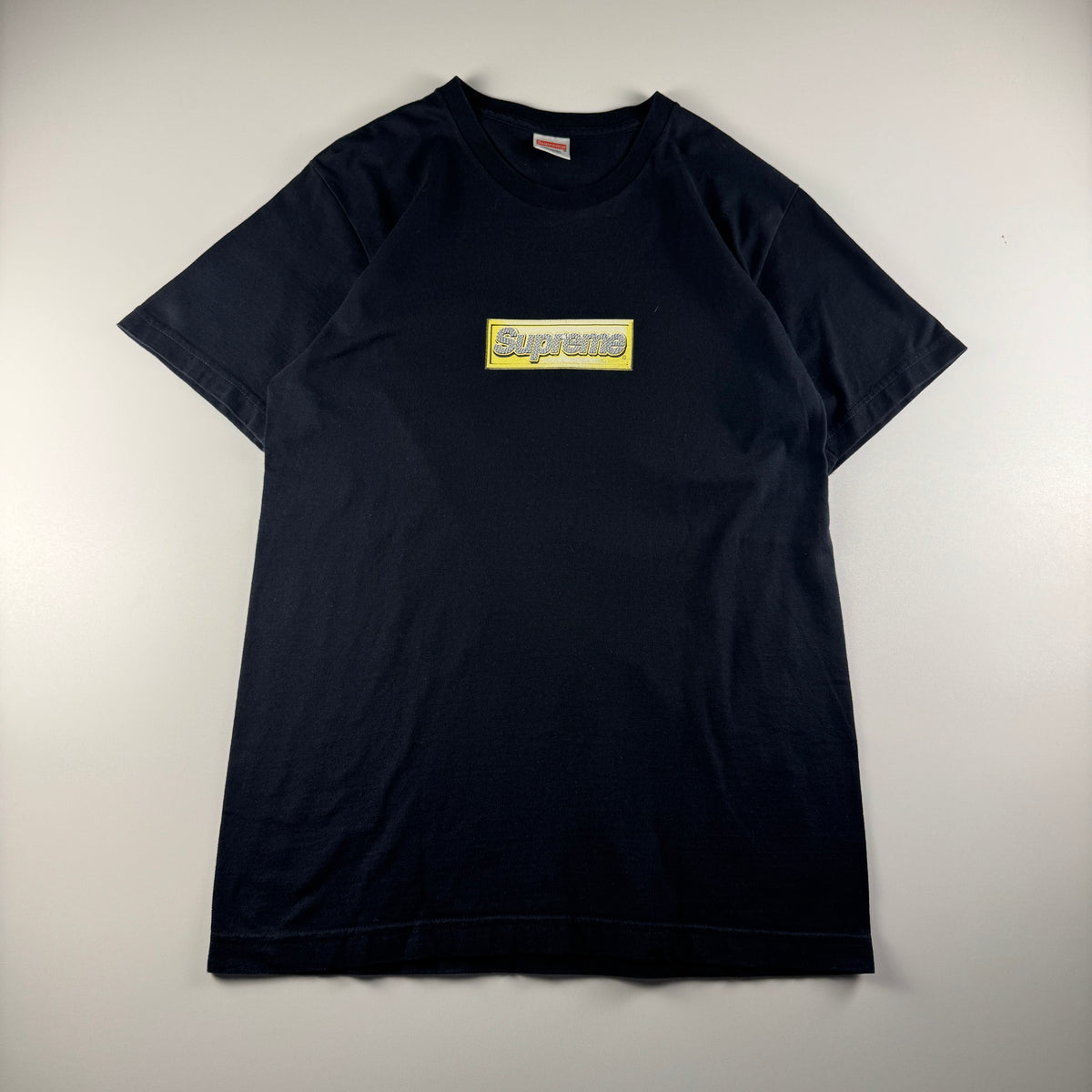 Supreme Bling Box Logo Black Tee (M)
