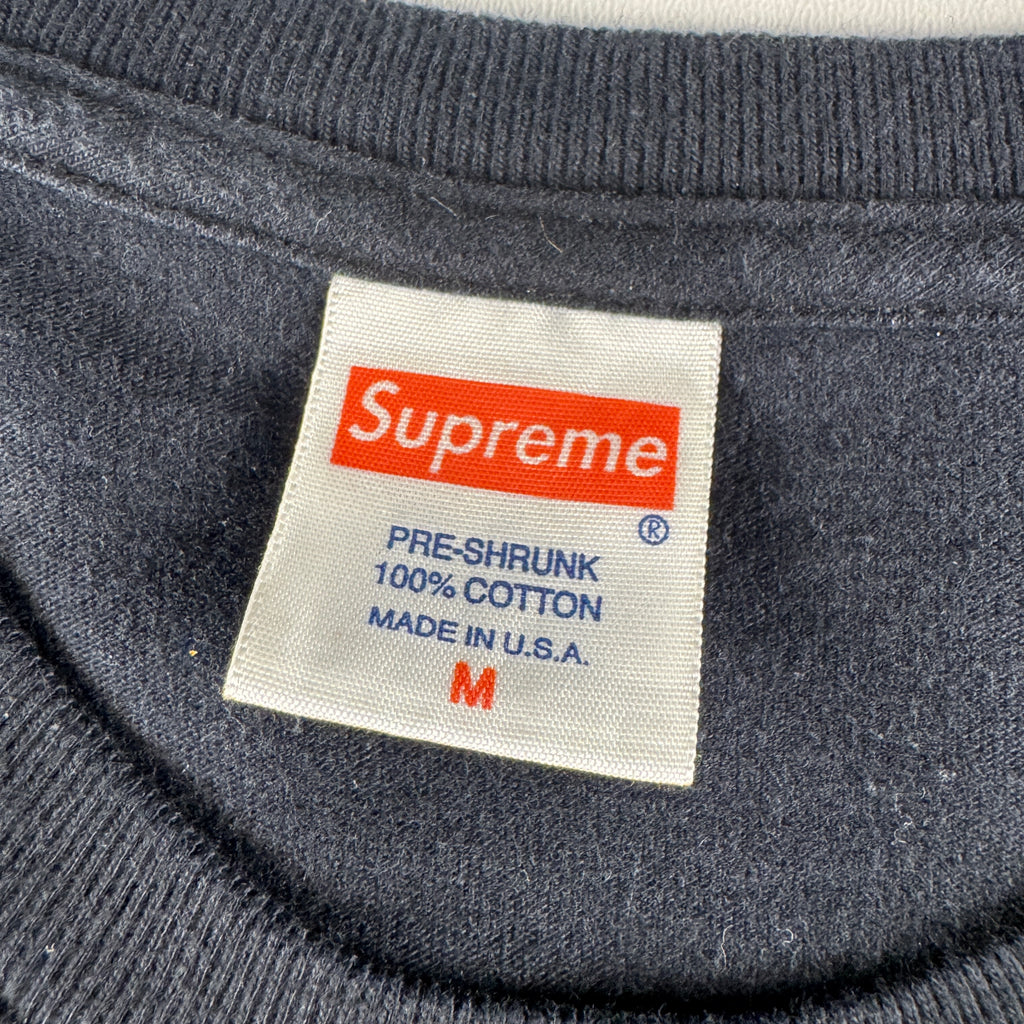 Supreme Bling Box Logo Black Tee (M)