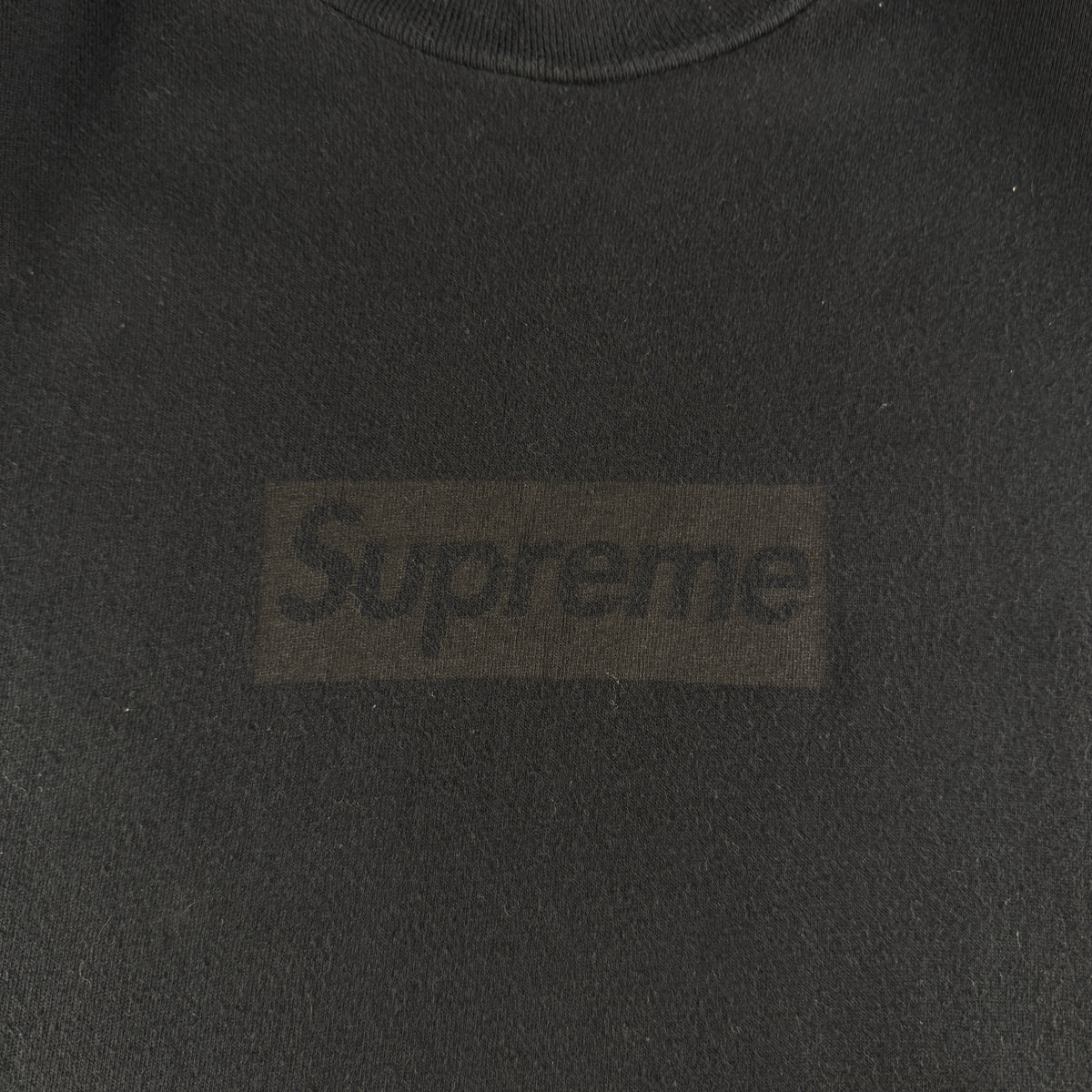 Supreme Tonal Box Logo Black Tee (M)
