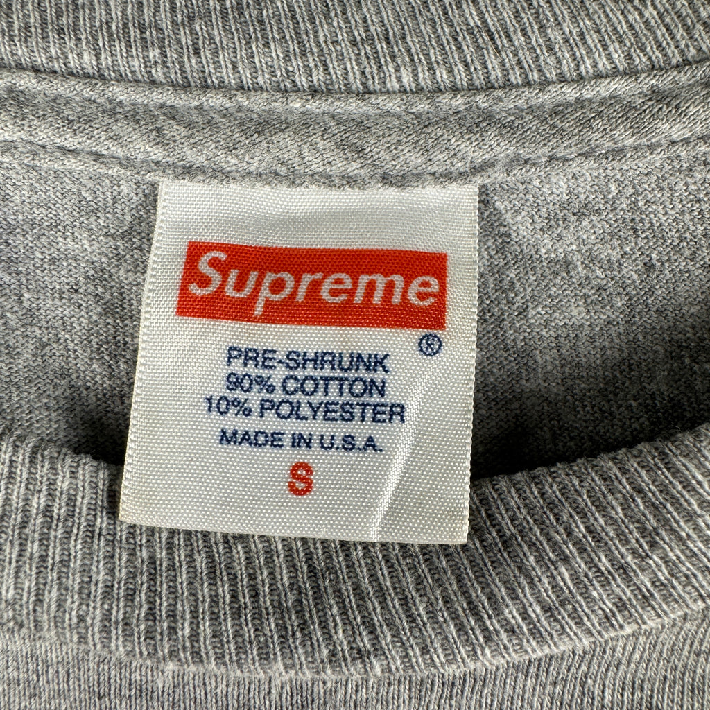 Supreme x Three 6 Mafia Photo Grey Tee (S)