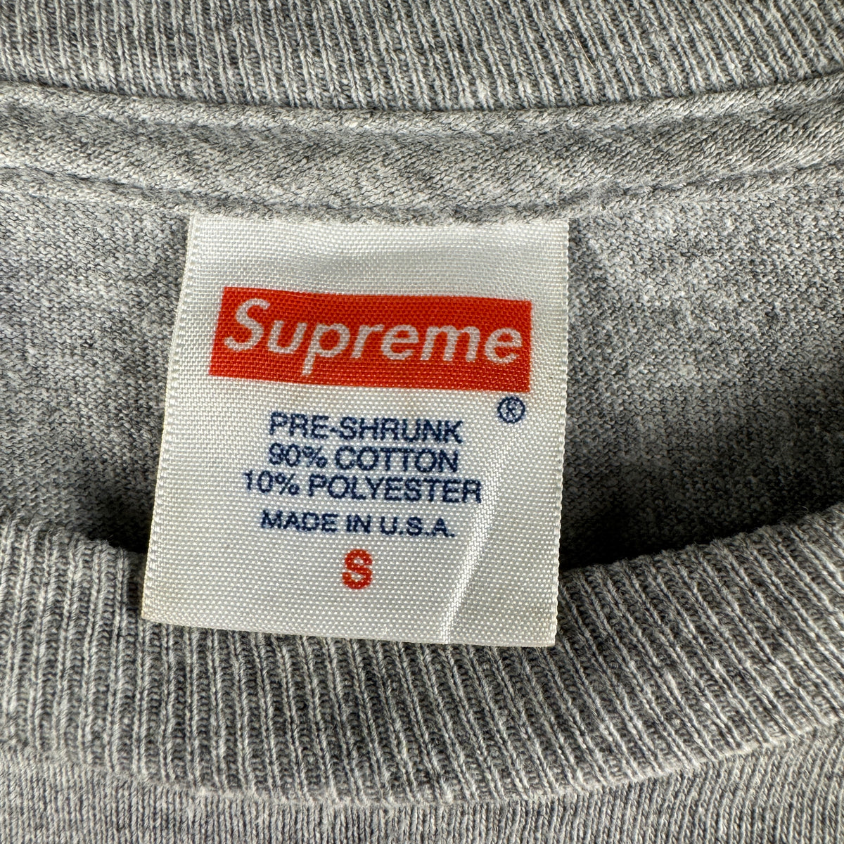Supreme x Three 6 Mafia Photo Grey Tee (S)