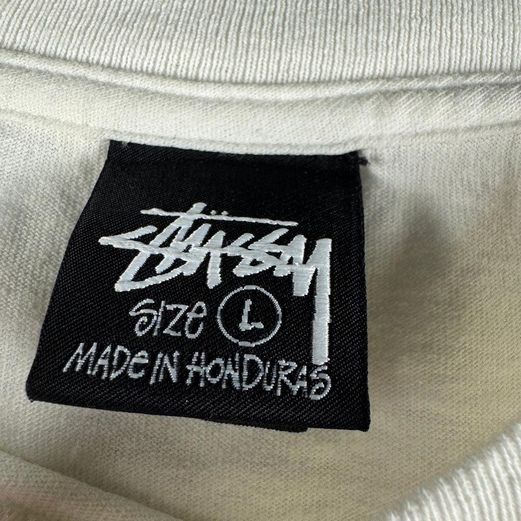 Stussy Surfwalk White Tee (L)