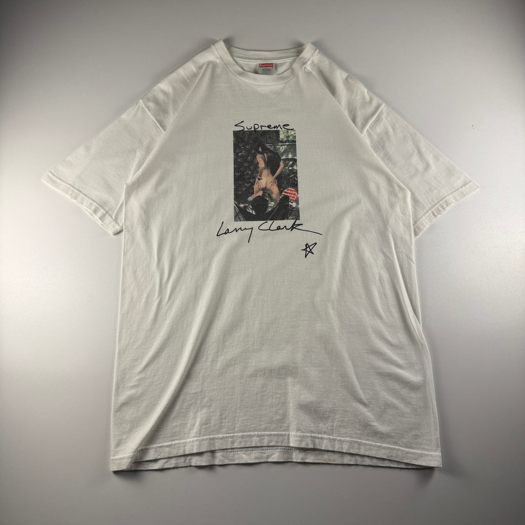 Supreme x Larry Clark 2004 Photo White Tee (L)