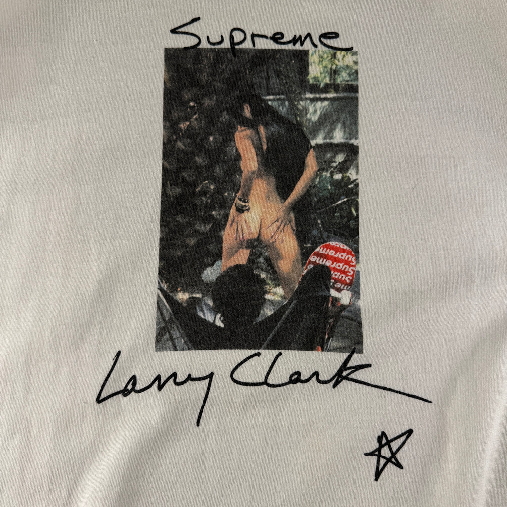 Supreme x Larry Clark 2004 Photo White Tee (L)