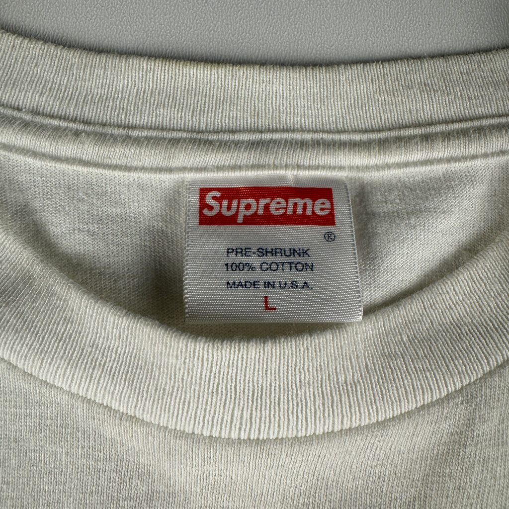 Supreme x Larry Clark 2004 Photo White Tee (L)