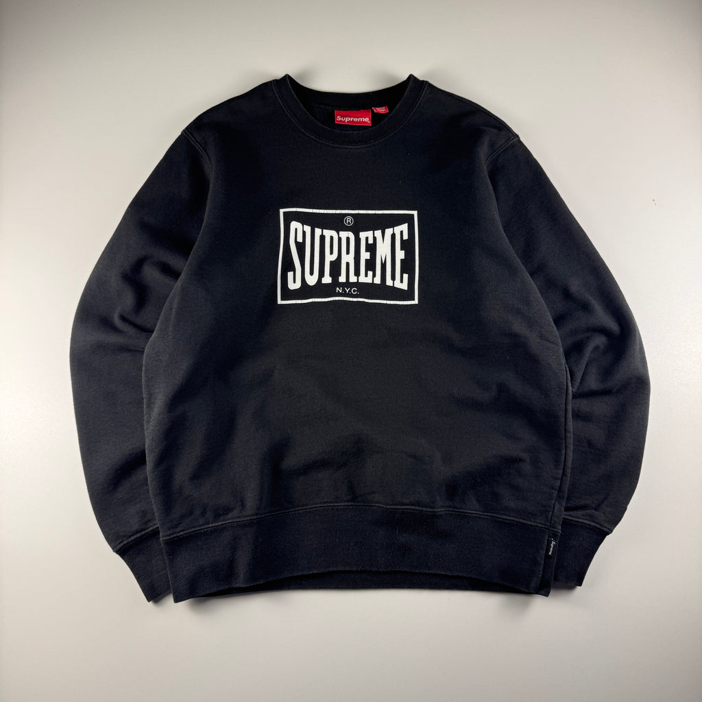 Supreme Warmup Black Sweater (S)