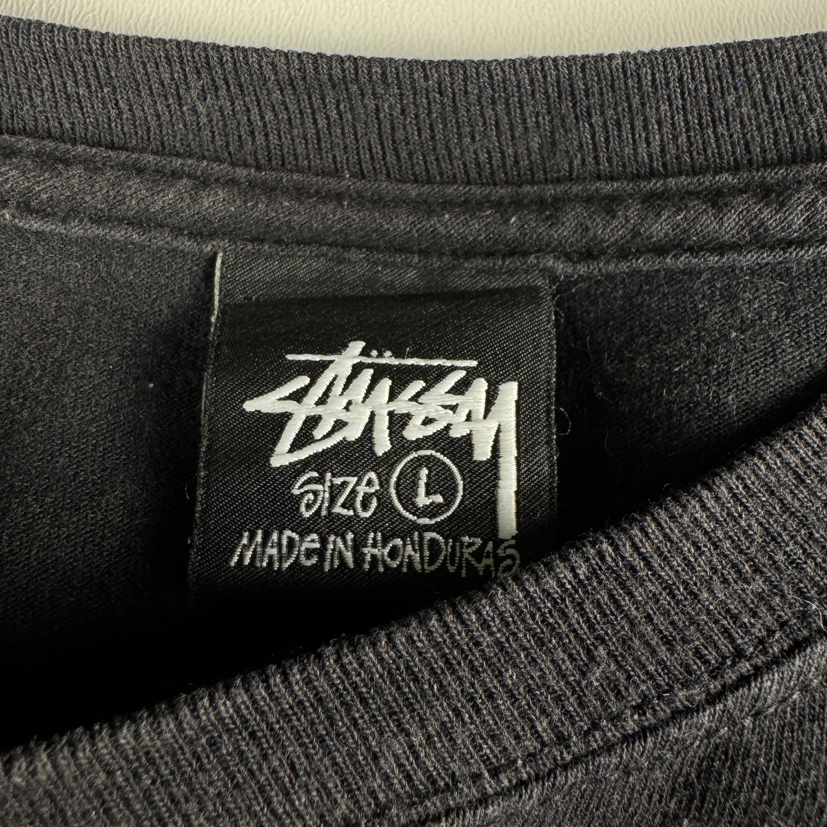 Stussy SS Highway Black Tee (L)