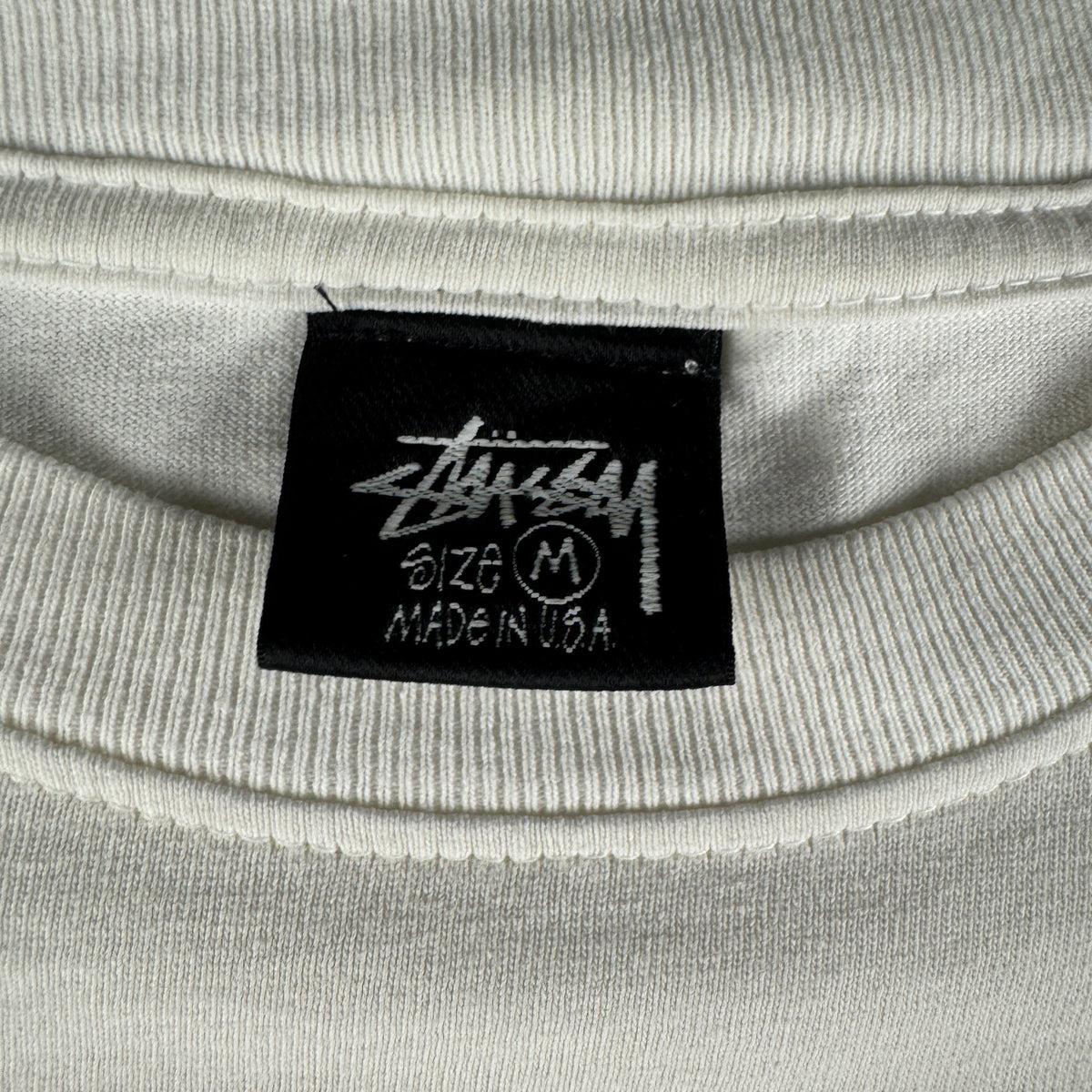 Stussy Increase the Peace White Tee (M)