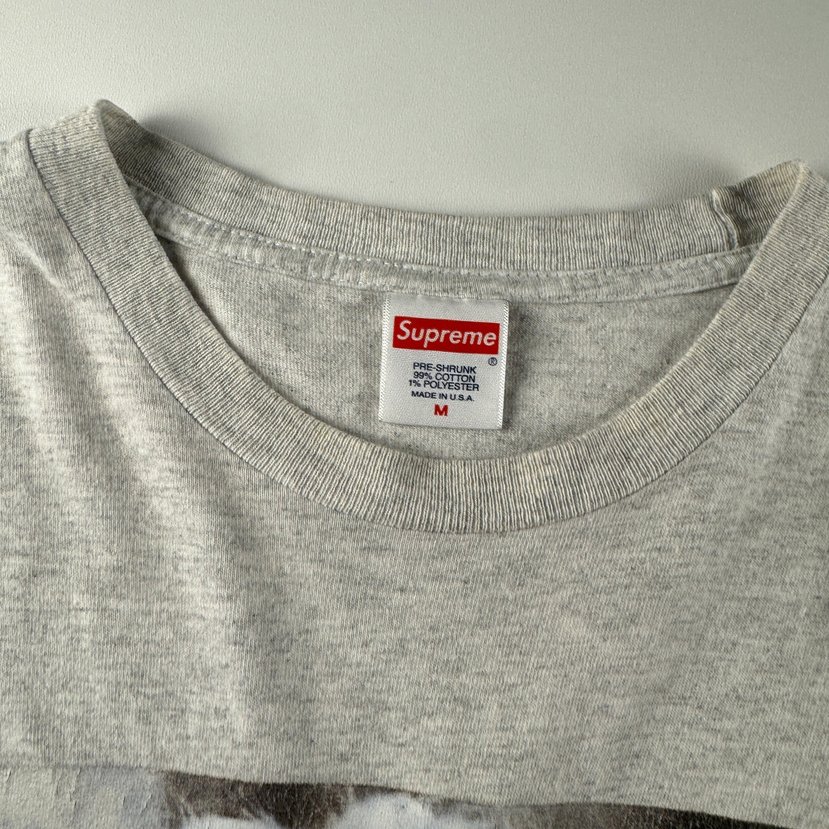 Supreme x Naomi Campbell Grey Tee (M)