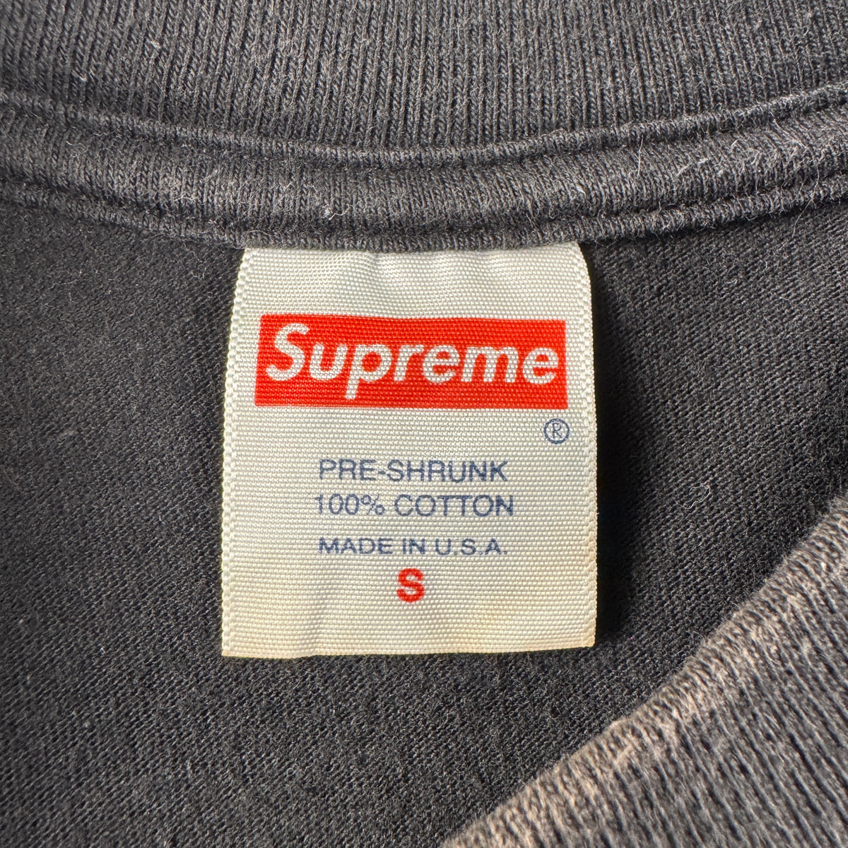 Supreme Gotham Black Tee (S)