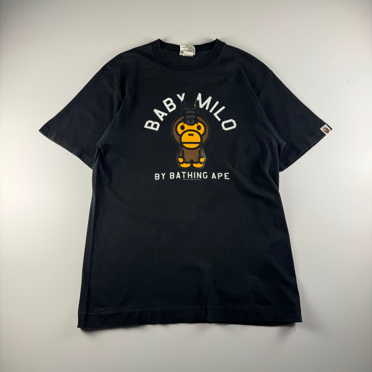 BAPE Baby Milo Bug Black Tee (M)