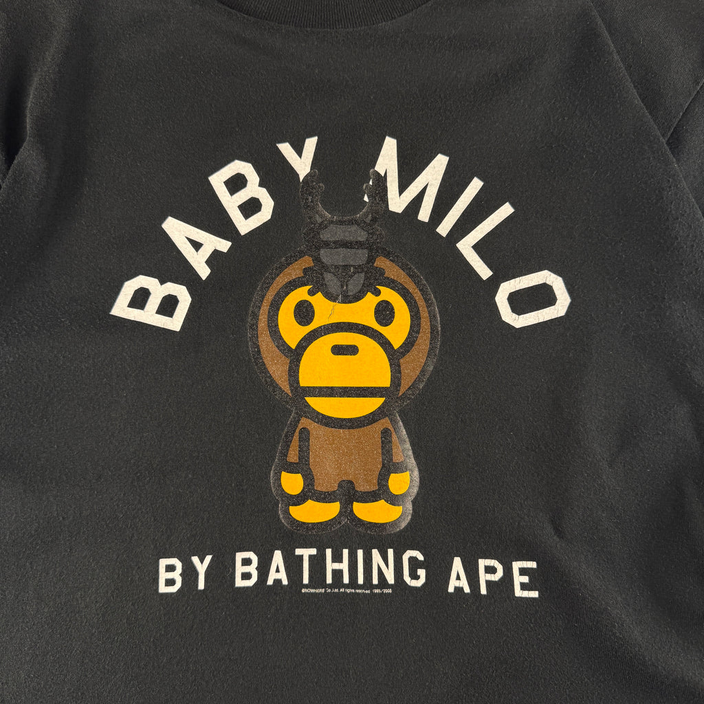 BAPE Baby Milo Bug Black Tee (M)